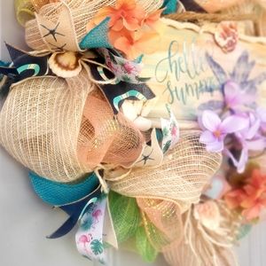 Summer Wreath for front door